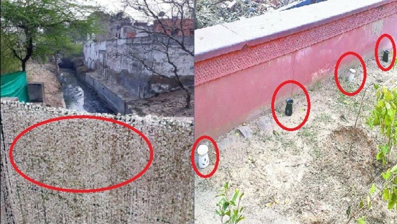 अमेरिकी राष्ट्रपति डोनाल्ड ट्रंप और उनकी पत्नी मेलानिया के ताजमहल भ्रमण के दौरान पूर्वी गेट नाले की बदबू रोकने के लिए नाले के दोनों ओर खुशबूदार मोगरा के फूलों की माला और कन्नौज से मंगवाए गए इत्र के 24 स्पेशल कप लगाए गए हैं।