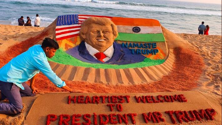 sand art goes viral on net to welcome donald trump sand art goes viral on net to welcome donald trump