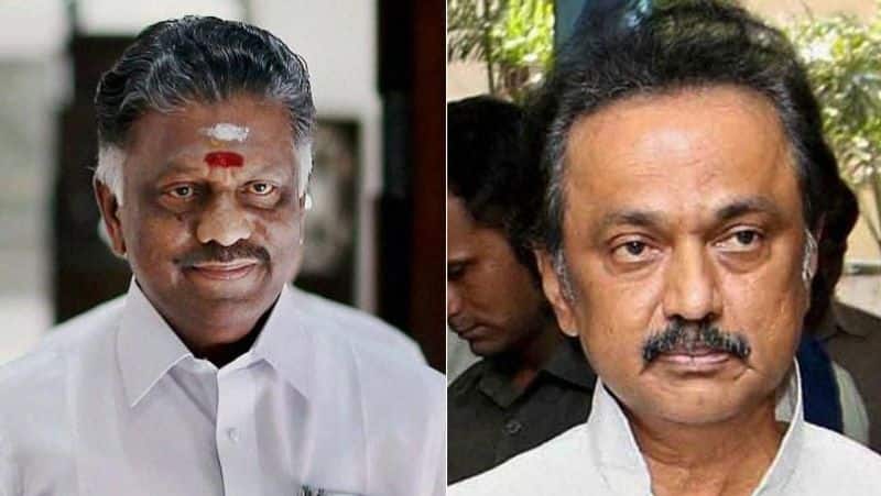 mk Stalin and ops in same plane from Madurai to Chennai