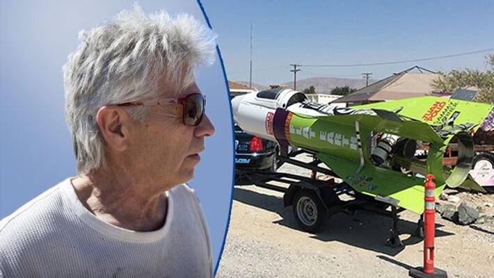 A man wanted to prove the earth is not round but flat dies in a aircraft crash A man wanted to prove the earth is not round but flat dies in a aircraft crash