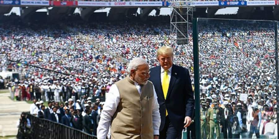 US president Donald Trump Visiting India