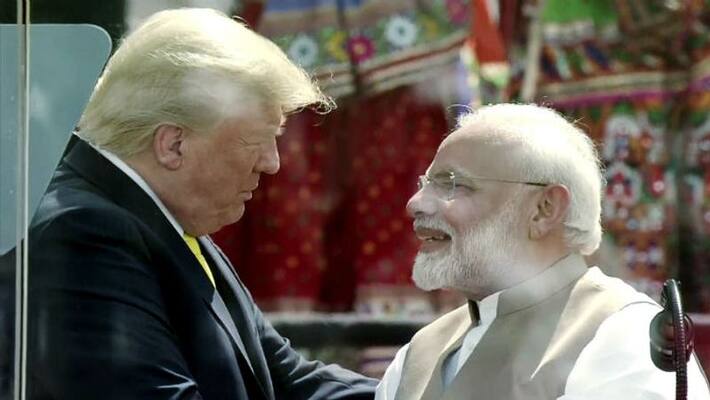 Trump thanks Prime Minister Modi for wonderful visit Trump thanks Prime Minister Modi for wonderful visit