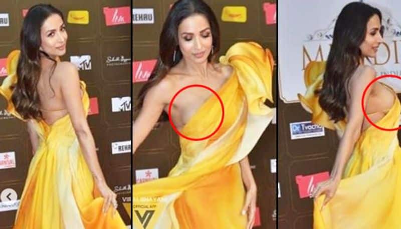 Malaika Arora recently walked the red carpet at the grand finale of LIVA Miss Diva 2020. She stole the spotlight in her summery yellow jaw-droppingly one-shoulder thigh-slit satin gown.