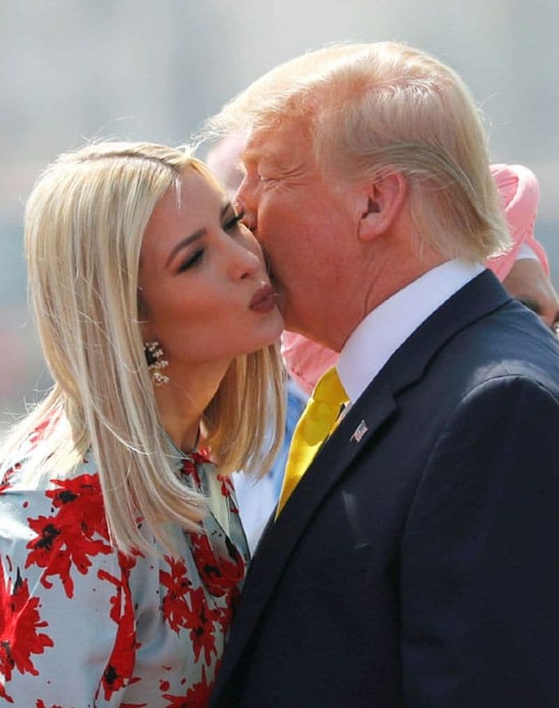 Donald Trump In Sabarmati Ashram In Ahmedabad