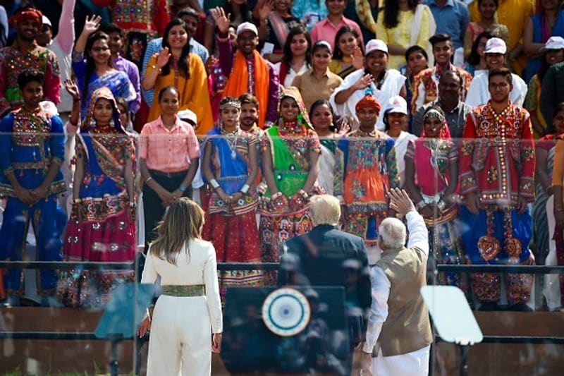 5 months ago, the United States welcomed your great Prime Minister at a giant football stadium in Texas and today India welcomes us at the world's largest cricket stadium right here in Ahmedabad.