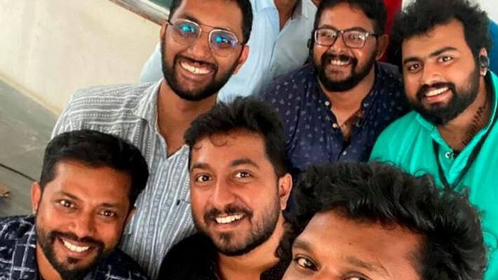 master director lokesh ganagaraj visit mohan lal son shooting master director lokesh ganagaraj visit mohan lal son shooting