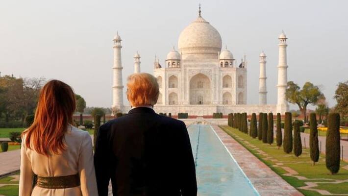 'It Inspires Awe', Donald Trump writes after touring Taj Mahal with wife Melania 'It Inspires Awe', Donald Trump writes after touring Taj Mahal with wife Melania