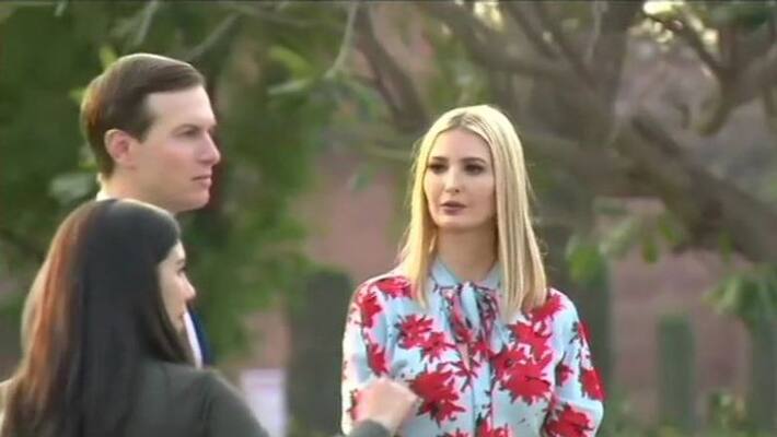 Ivanka Trump's One-Word Reaction To "Namaste Trump" Event Ivanka Trump's One-Word Reaction To "Namaste Trump" Event