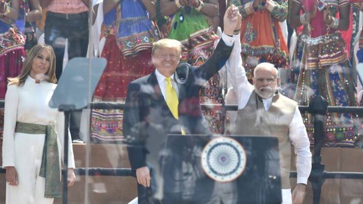 Donald trump said india and us are talking for a excellent trade deal modi is great leader kpm Donald trump said india and us are talking for a excellent trade deal modi is great leader kpm