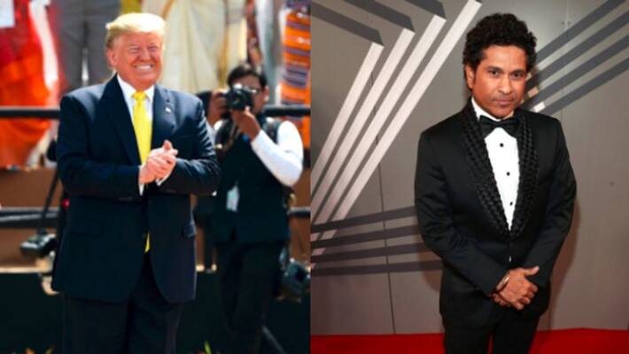 ICC trolls Donalt Trump for mispronunciate Sachin Tendulkar ICC trolls Donalt Trump for mispronunciate Sachin Tendulkar