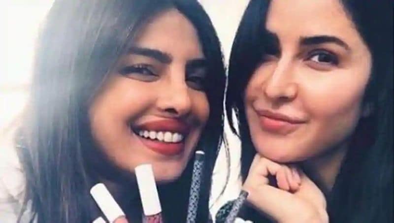 Priyanka Chopra, Katrina Kaif pose for perfect selfie