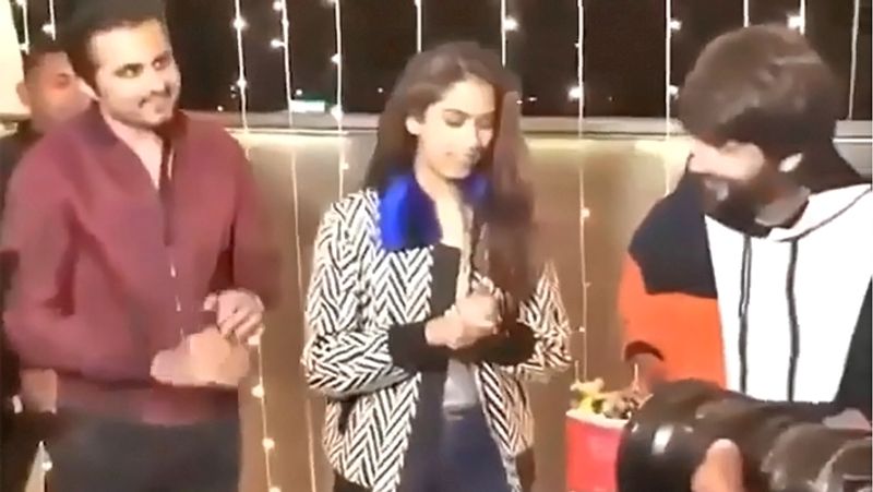 Shahid kapoor Birthday Celebration with Wife Mira and Father Pankaj Kapoor KPG