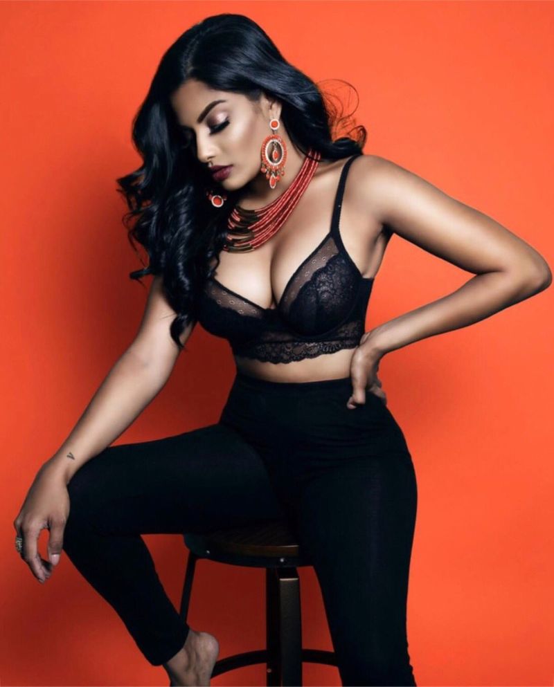 Tamil actress who plays rugby in a dark room with cricketers