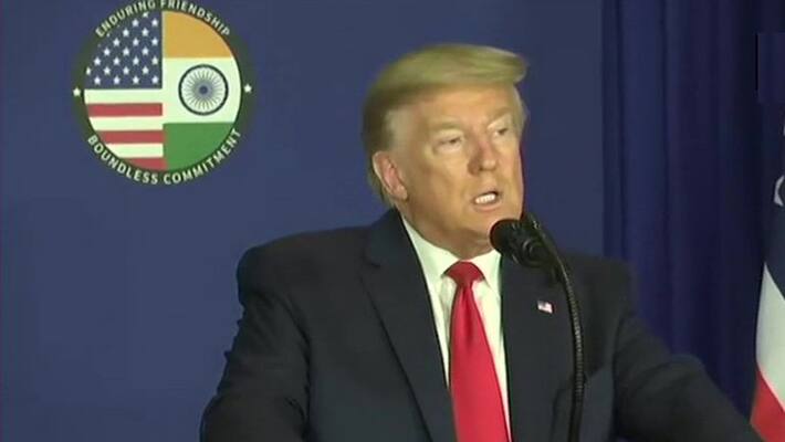 us president donald trump comments on delhi violence over caa us president donald trump comments on delhi violence over caa