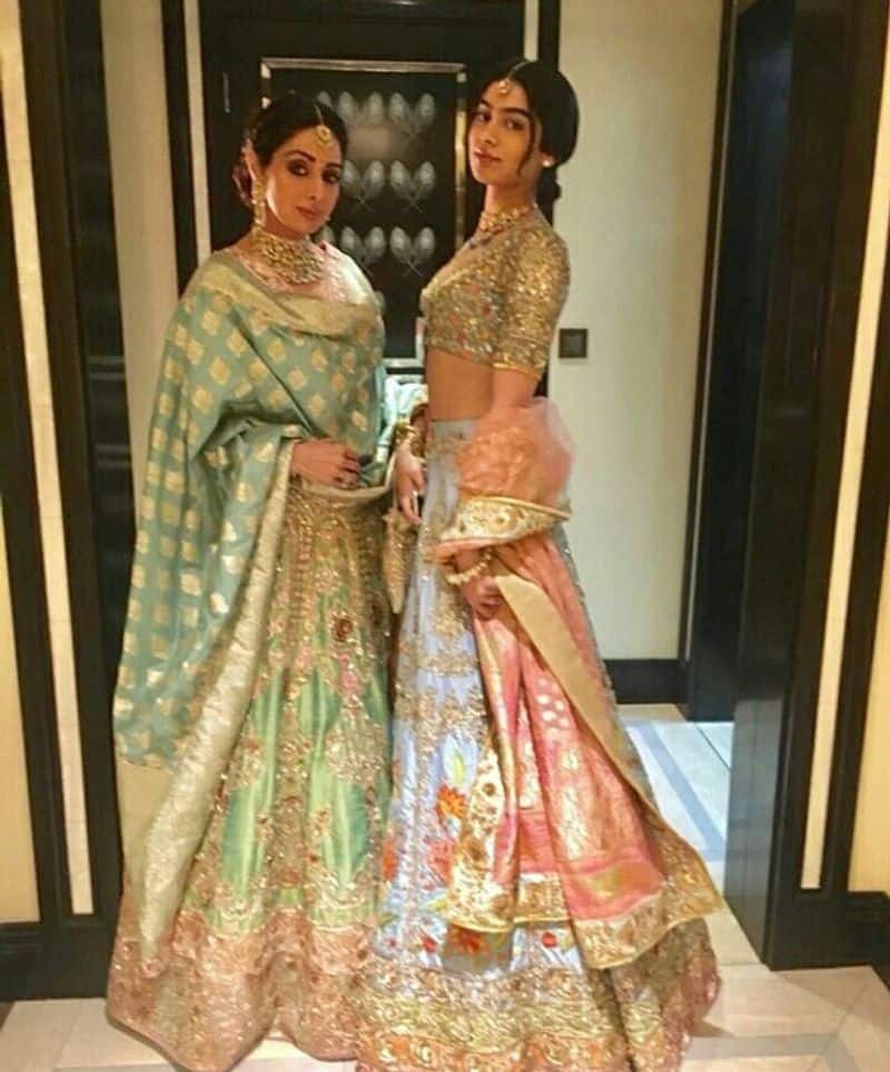 Sridevi had shared several pictures from the wedding. Take a look at the pictures.