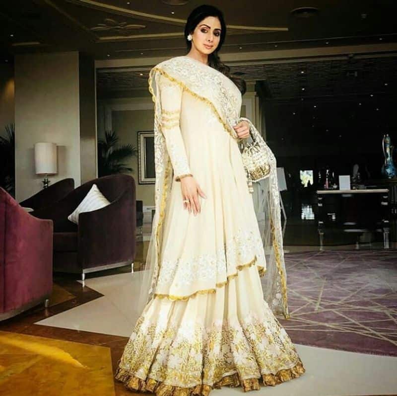 Sridevi looked beautiful in white