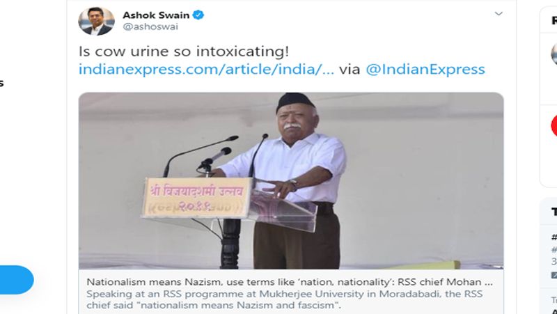 दरअसल मीडिया रिपोर्टस देखने के बाद हमने यूट्यूब पर संघ प्रमुख का पूरा भाषण सुना। 19 फरवरी को VSK JHARKHAND द्वारा दो भागों में संघ प्रमुख का पूरा भाषण अपलोड किया गया है। इसमें भागवत यूनाइटेड किंगडम की एक पुरानी यात्रा का जिक्र कर रहे हैं। पहले भाग में, भागवत राष्ट्रवाद के बारे में बोलना शुरू करते हैं। उसी छोटी सी क्लिप को लेकर लोग सोशल मीडिया पर उन्हें ट्रोल करना शुरू कर दिया था।