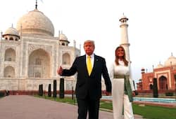 Trump India visit (day one): Tracking the footsteps of US President on Indian soil