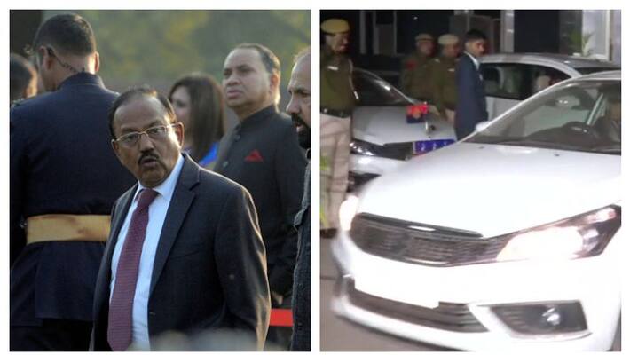Ajit Doval Reviews Security Arrangements In Violence-Affected North-East Delhi Ajit Doval Reviews Security Arrangements In Violence-Affected North-East Delhi