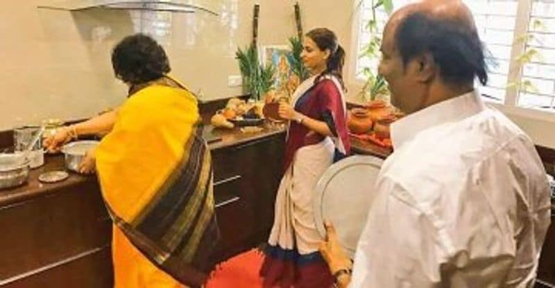 Super Star Rajinikanth 39th Wedding anniversary Special Photos