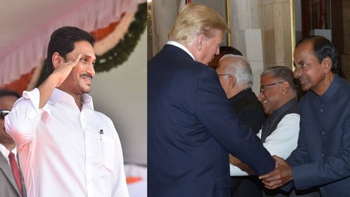 State dinner for trump: Kcr attends the event, jagan denied invitation... the reasons behind State dinner for trump: Kcr attends the event, jagan denied invitation... the reasons behind
