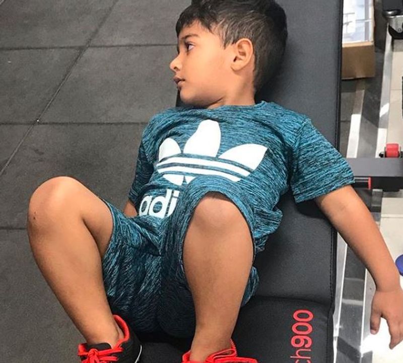 Actor prakash raj son vedhanth cute photo gallery