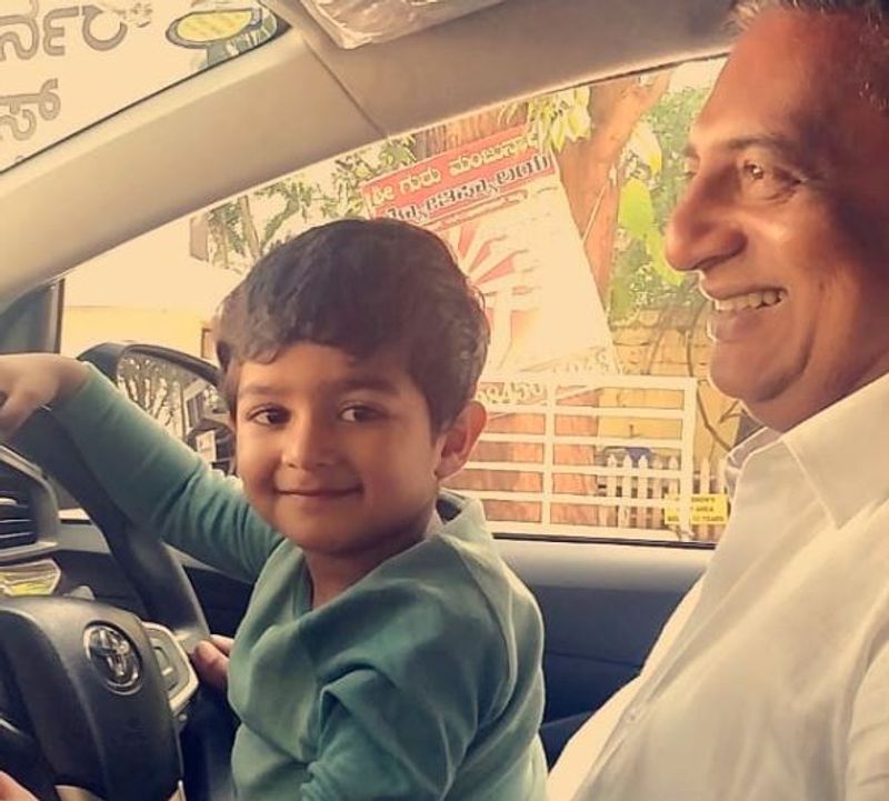 Actor prakash raj son vedhanth cute photo gallery