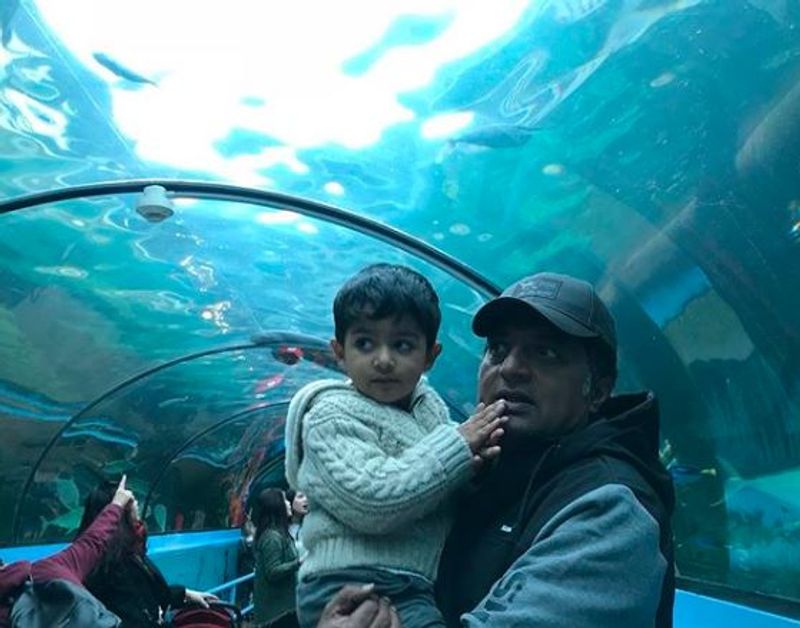 Actor prakash raj son vedhanth cute photo gallery