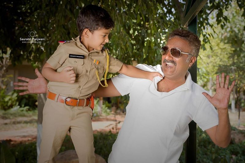 Actor prakash raj son vedhanth cute photo gallery