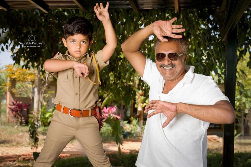 Actor prakash raj son vedhanth cute photo gallery