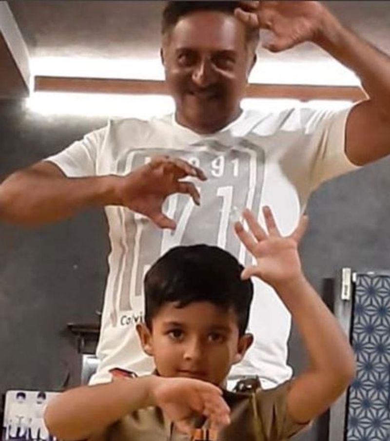 Actor prakash raj son vedhanth cute photo gallery