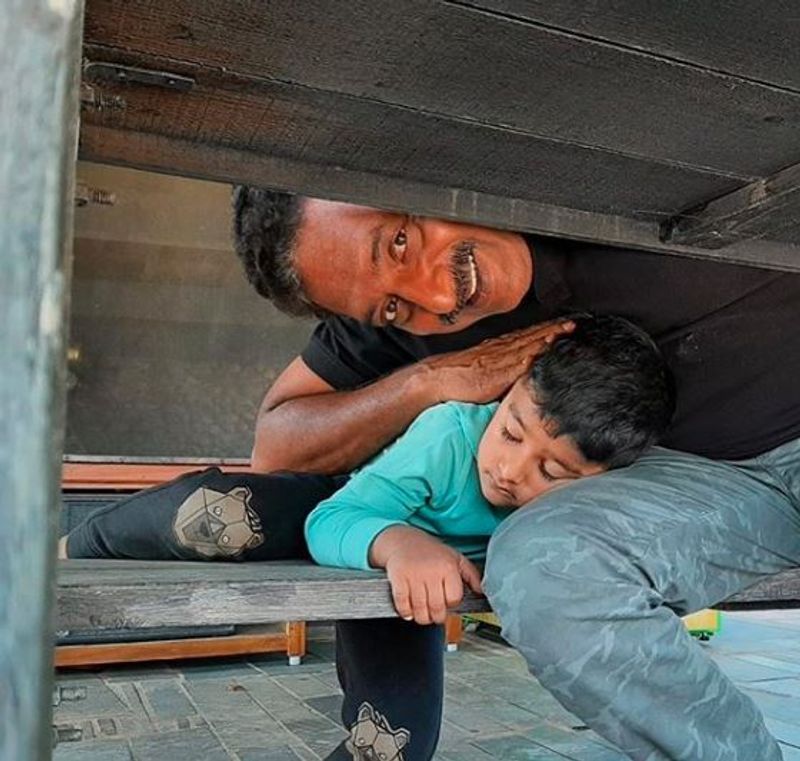 Actor prakash raj son vedhanth cute photo gallery