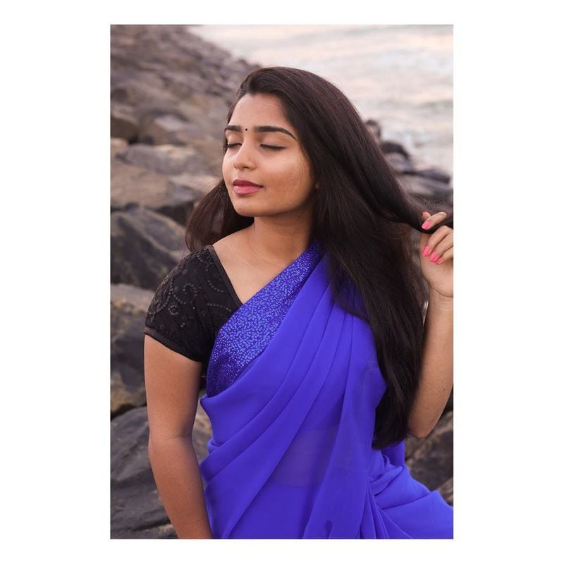 96 movie heroine Gauri G Kishan recent photos