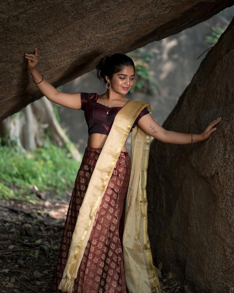 96 movie heroine Gauri G Kishan recent photos