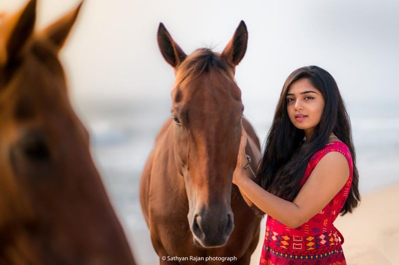 96 movie heroine Gauri G Kishan recent photos