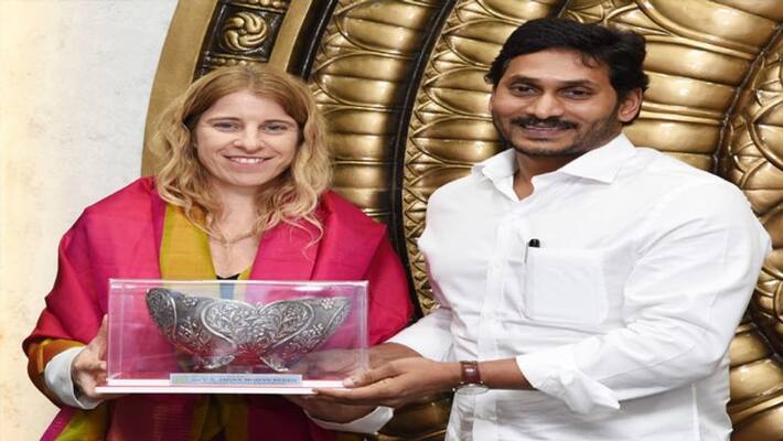 A Delegation From IDE Technologies, Israel Meeting With AP CM YS Jagan A Delegation From IDE Technologies, Israel Meeting With AP CM YS Jagan