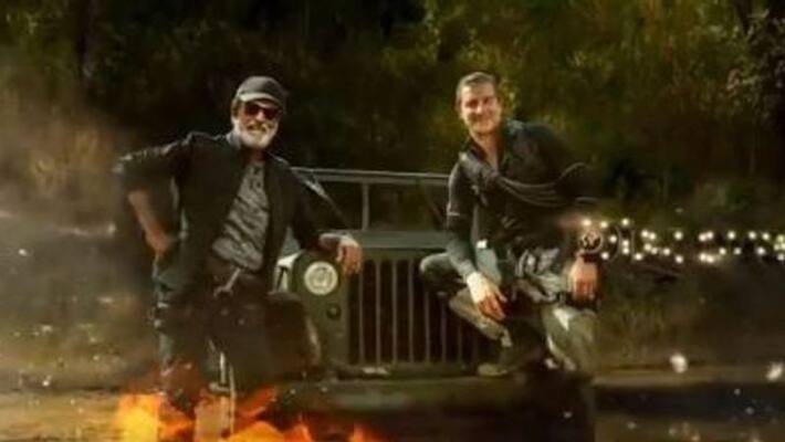 rajini kanth in man vs wild show to be telecasted on march 23 rajini kanth in man vs wild show to be telecasted on march 23