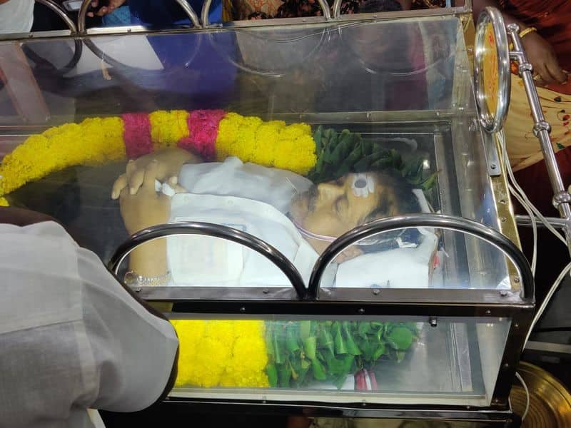 Tamilnadu governor regret for dmk mla death