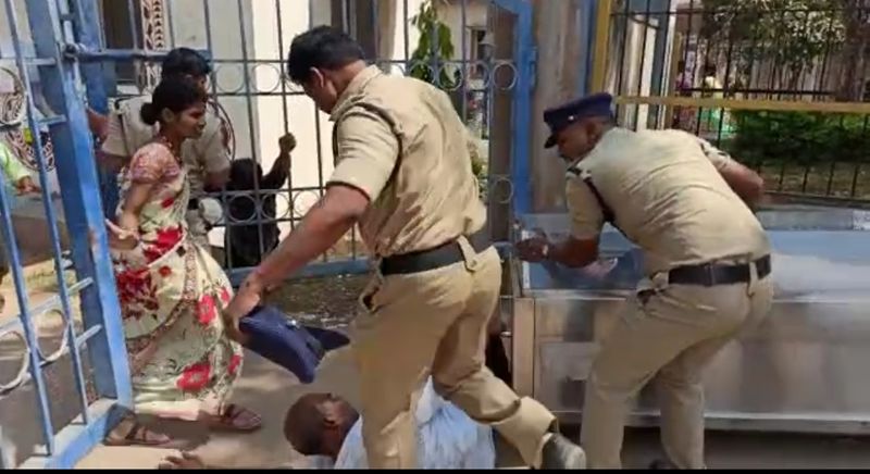 Girl commits suicide... constable kicks her father in Sangareddy