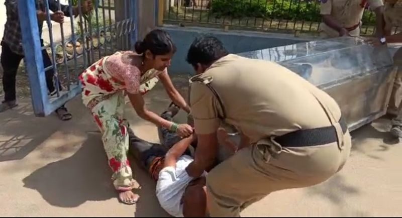 Girl commits suicide... constable kicks her father in Sangareddy