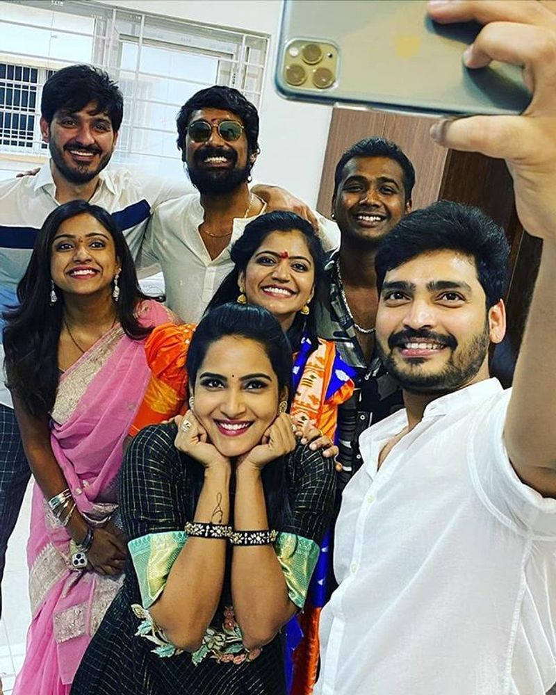 Bigg Boss 3 contestants at Shiva Jyothi new house warming ceremony