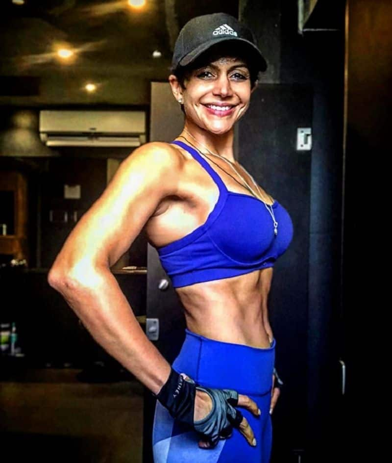 Fitness goal: Fab Mandira Bedi flaunts her toned body at 47