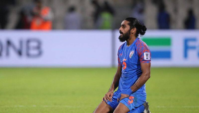 I have never sung National Anthem so loudly before that says Sandesh Jhingan