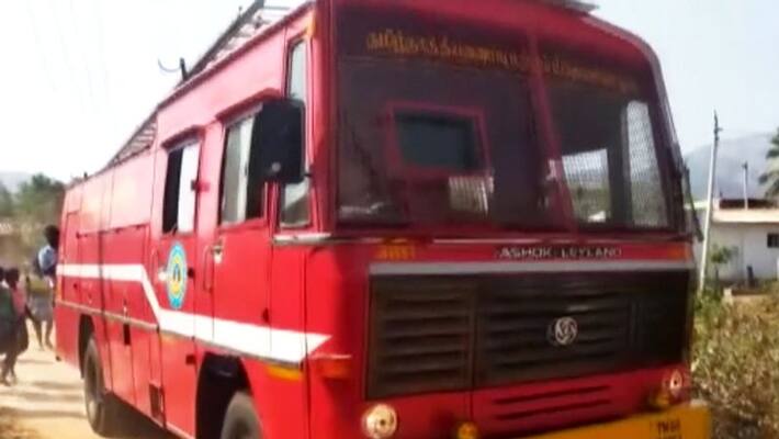 fire caught in shooting spot in sali gramam fire caught in shooting spot in sali gramam