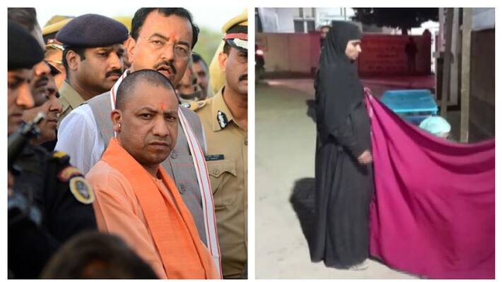 Woman delivers baby outside govt hospital in Bahraich after doctors refuse to admit her Woman delivers baby outside govt hospital in Bahraich after doctors refuse to admit her
