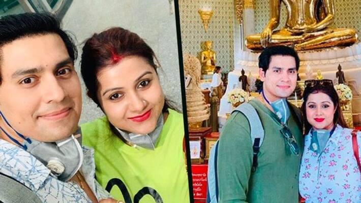 rahul mazumder and priti biswas fly to Bangkok for honeymoon rahul mazumder and priti biswas fly to Bangkok for honeymoon