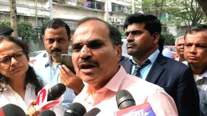 Adhir Chaudhury went to state election commission for Municipal election Adhir Chaudhury went to state election commission for Municipal election