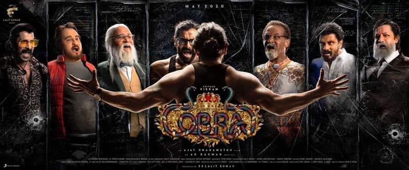 cobra movie give the sweet surprise for actor vikram