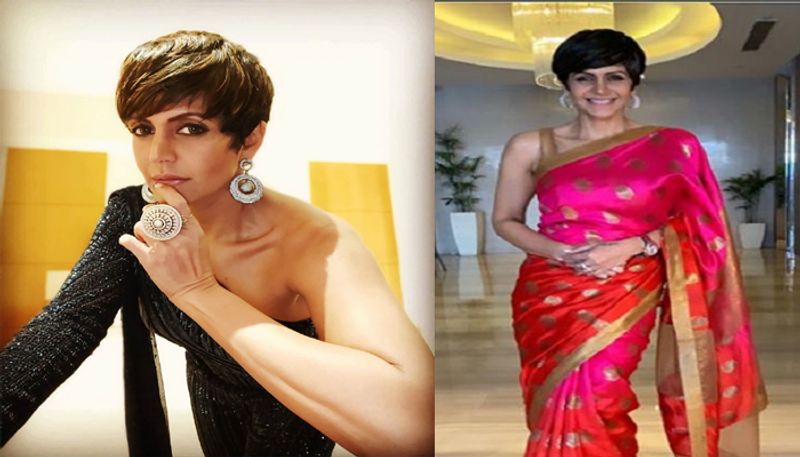 Mandira Bedi makes heads turn in Satya Paul Rs 28k silk saree