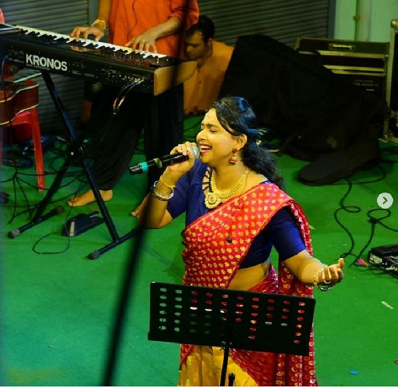 Kannada singer Ananya Bhat trend because of folk songs